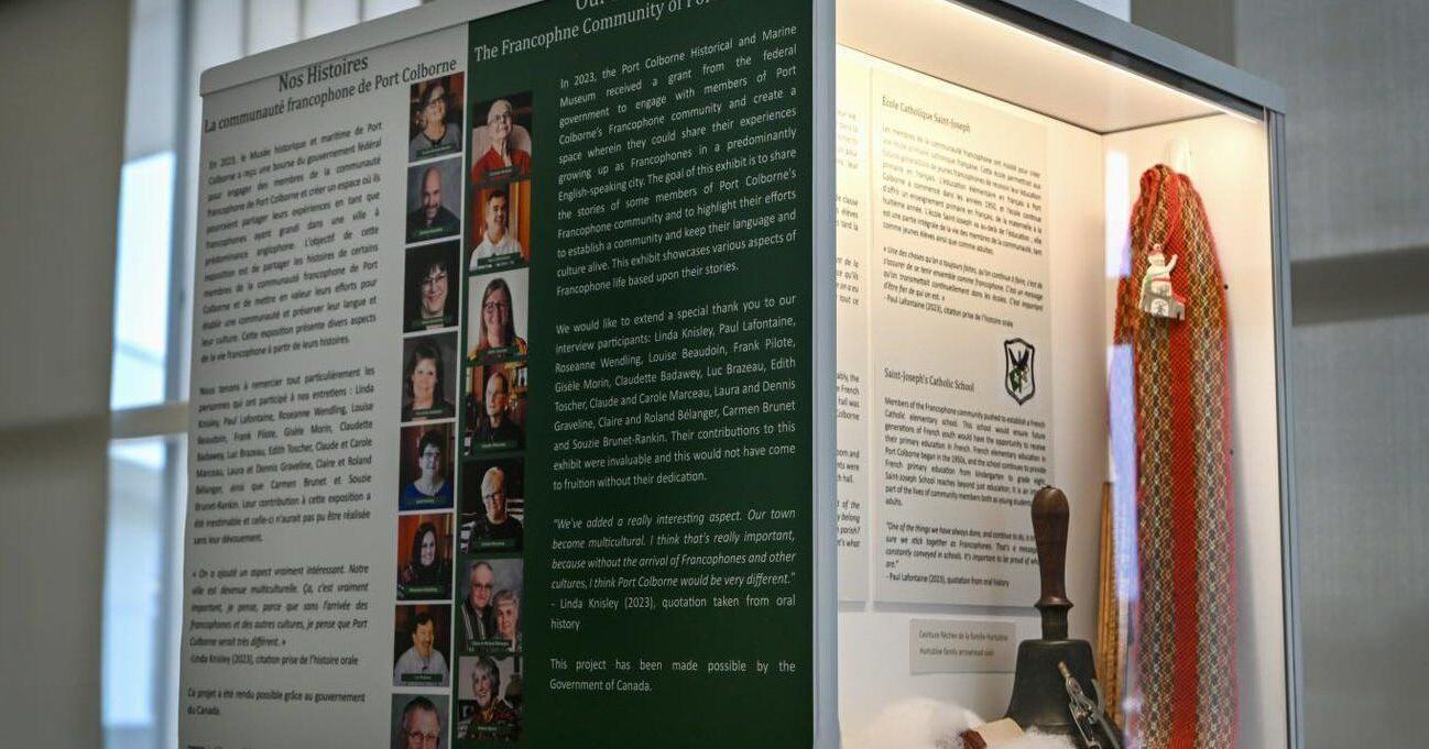 Exhibit focuses on Port Colborne francophone history