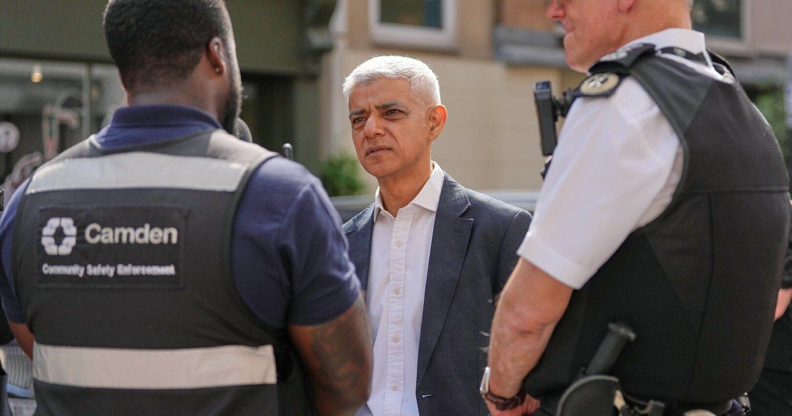 London mayor says falling crime shows the city is safe despite alarming online claims