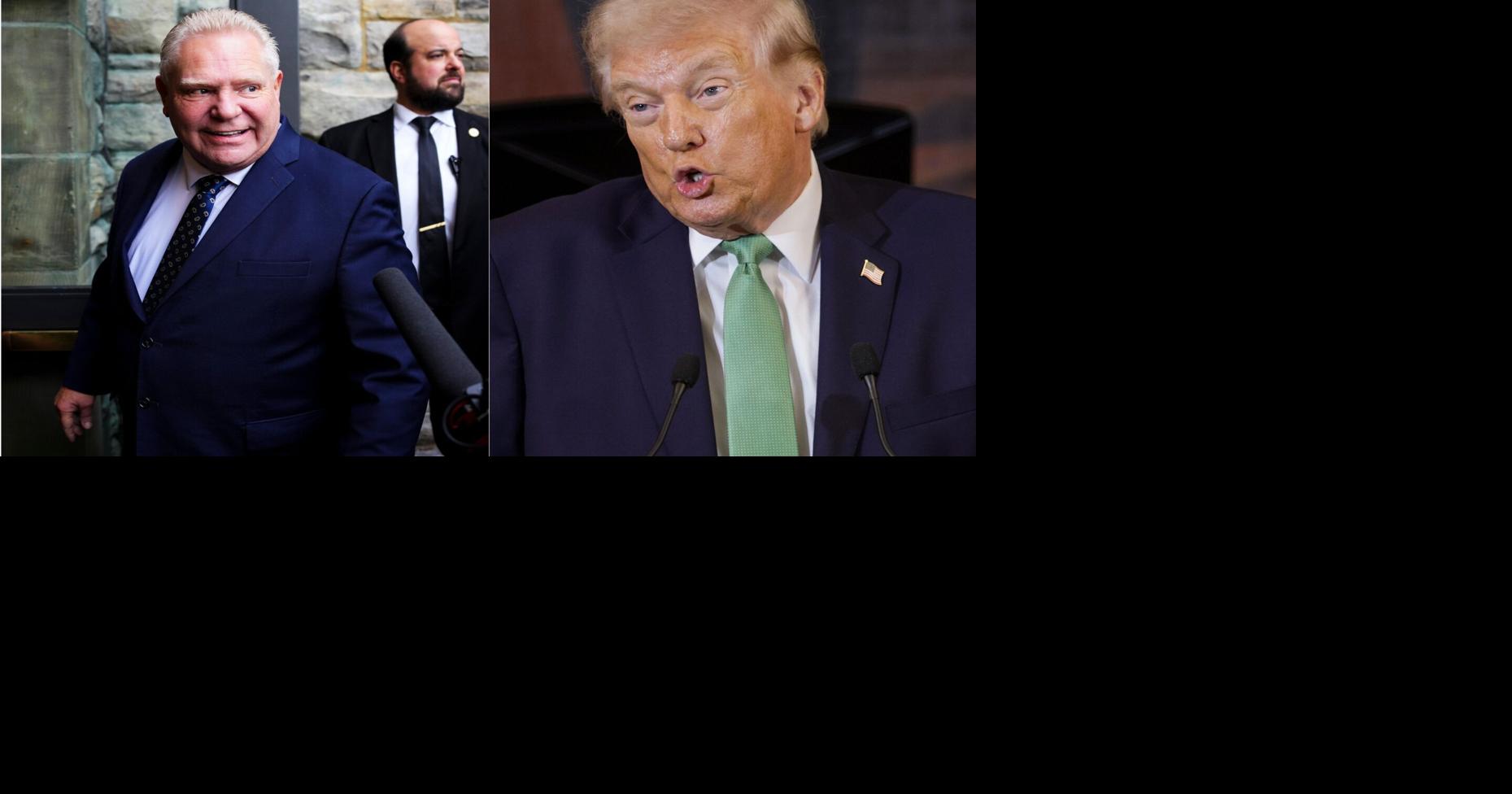 Donald and Doug — strongmen joined at the lip