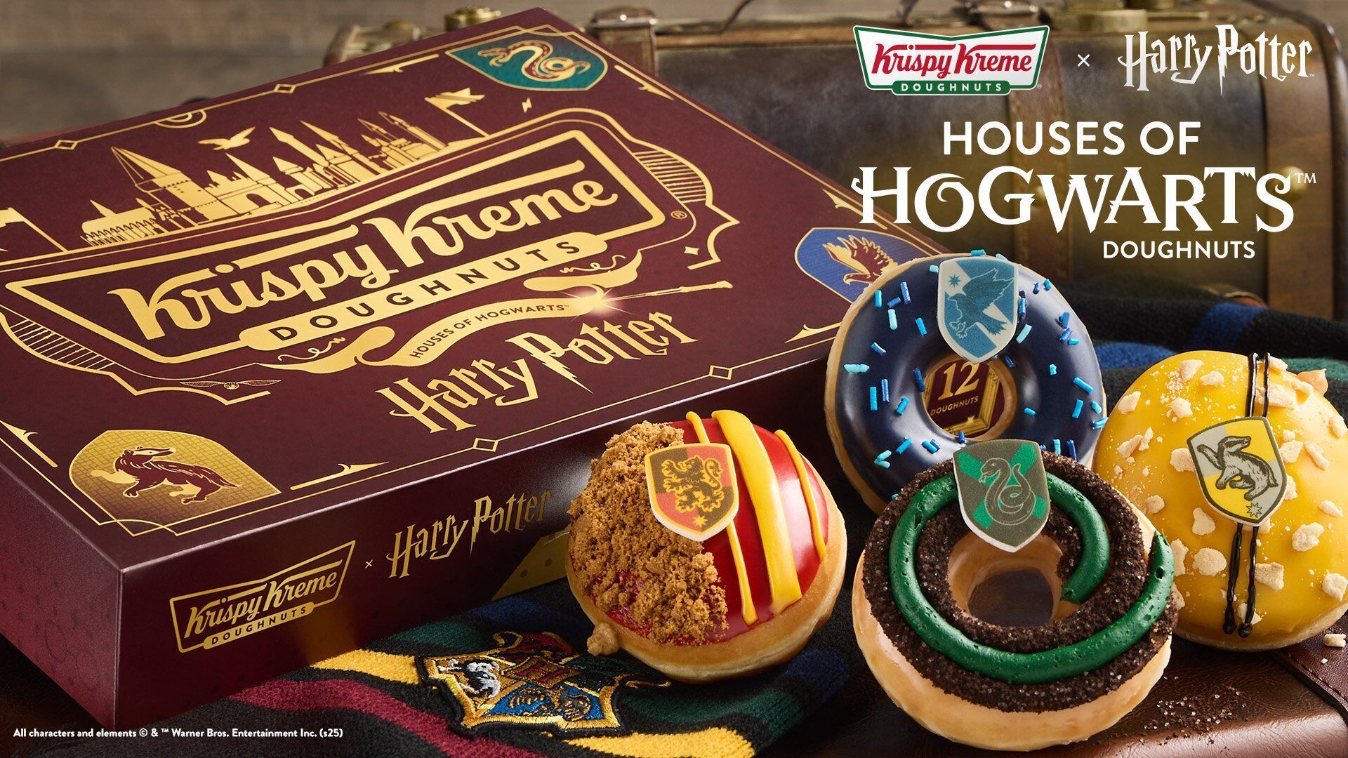 Krispy Kreme, Harry Potter collab on new doughnut collection