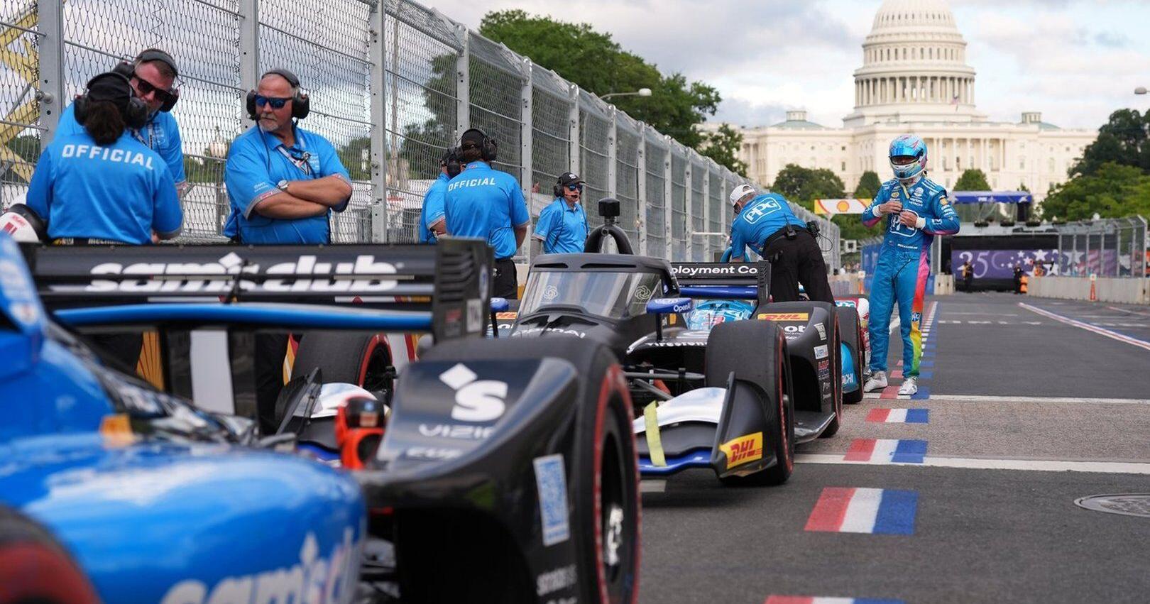 Trump will kick off the IndyCar race in the Beast before cars zoom through Washington streets