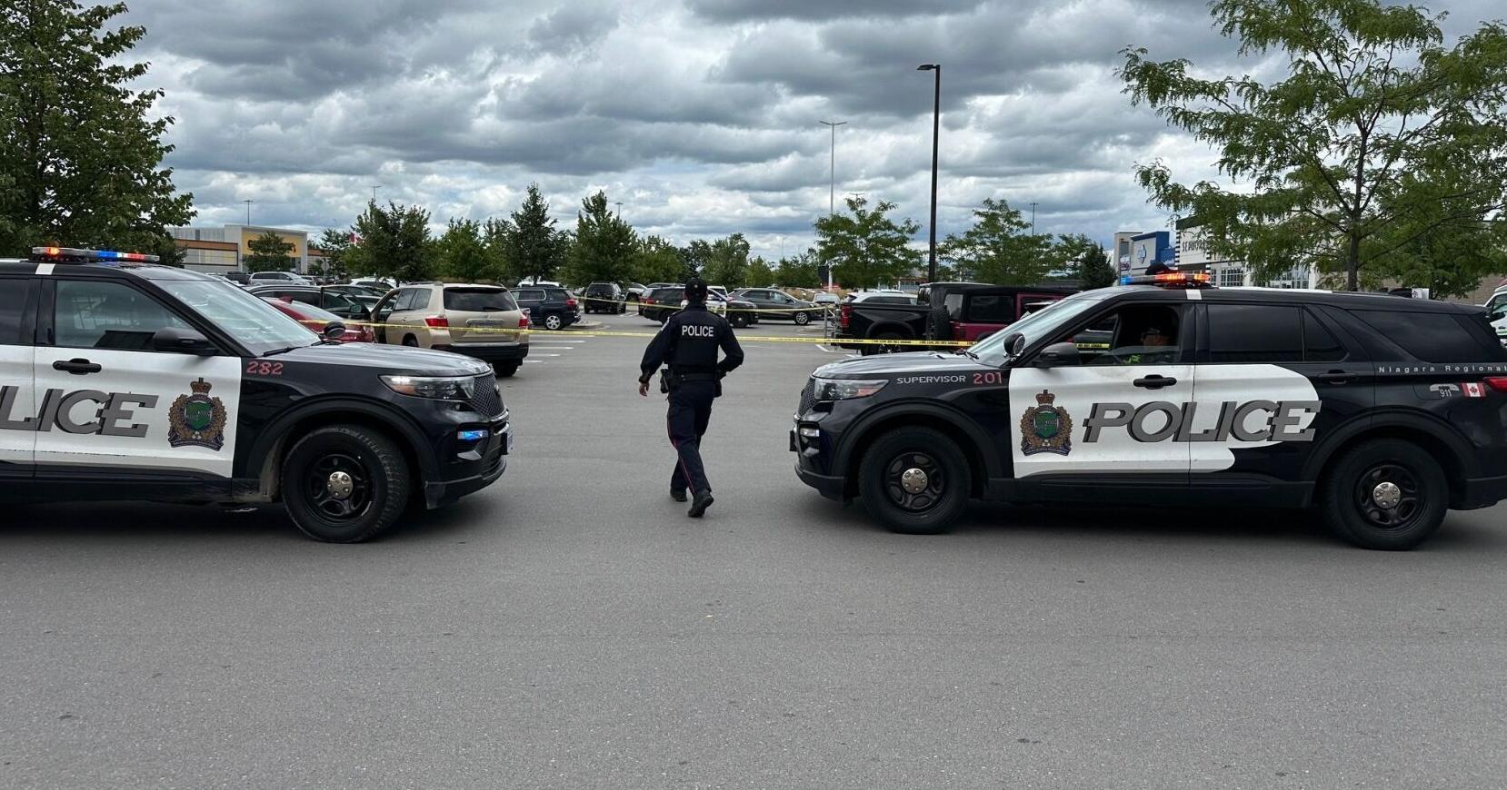 Pedestrians struck in Niagara Falls parking lot collision