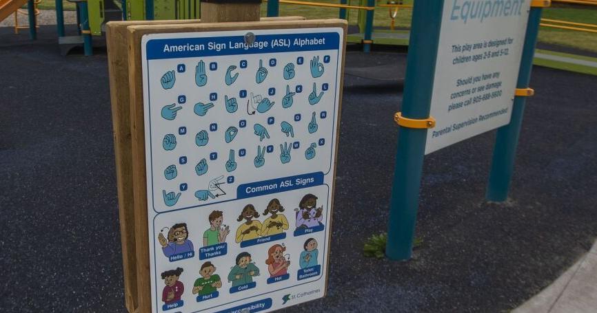 New ASL signage posted in St. Catharines parks - Vimarsana News