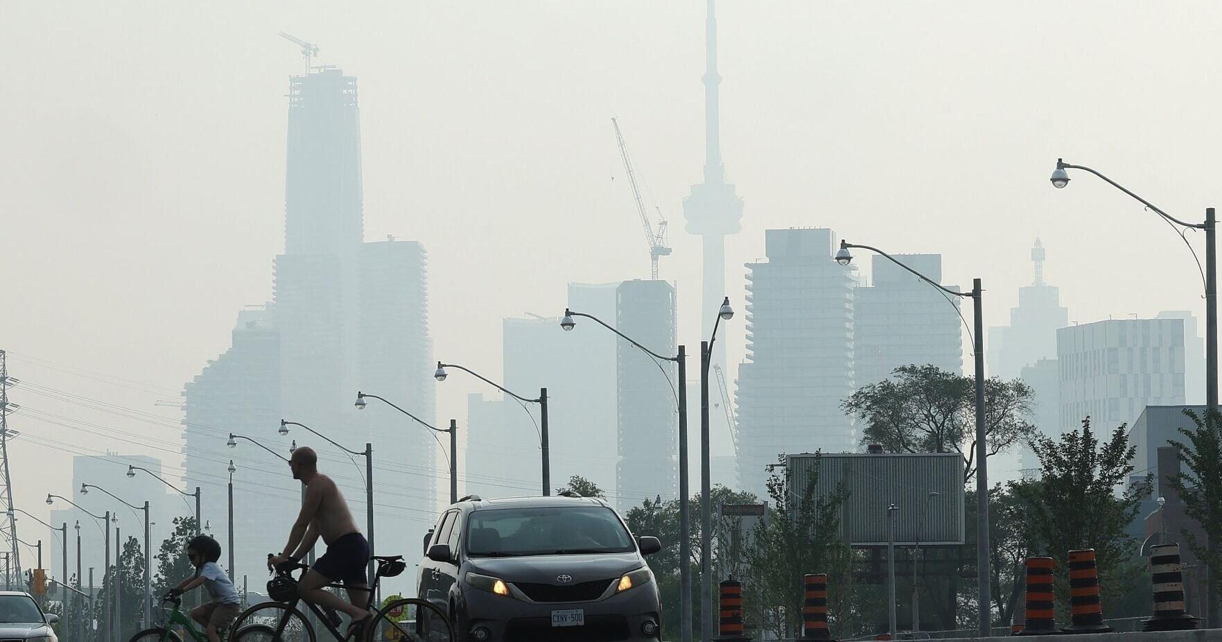 Toronto air quality : Sunday July 18 updates on smoke