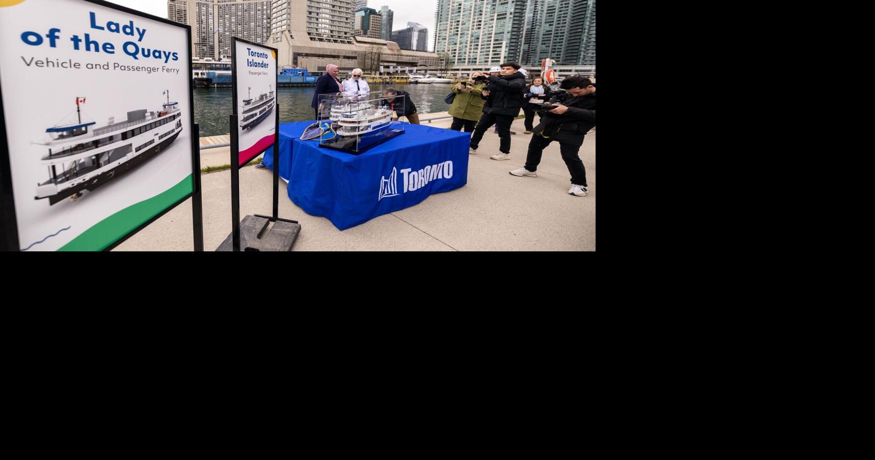 Toronto’s new ferries deserve better names. How about ‘Give Up Your Dreams’?