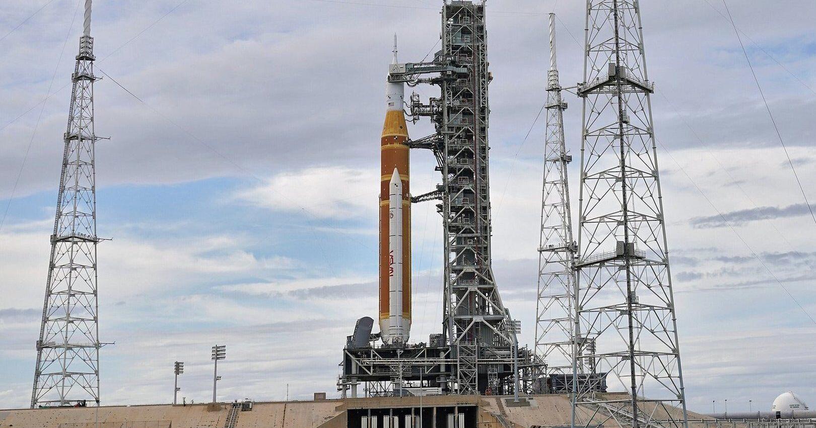 NASA begins a practice countdown for its first moonshot with astronauts in more than 50 years