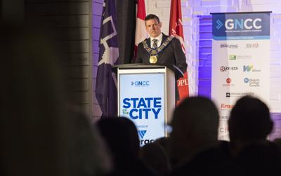Mat Siscoe delivers state of the city address