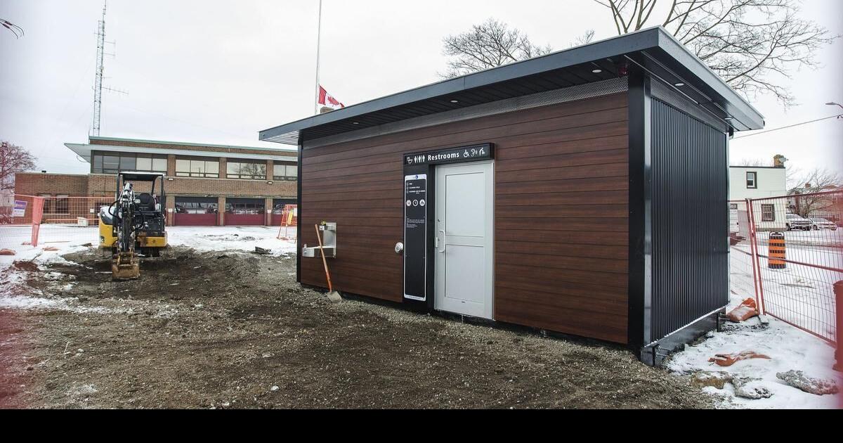 In a first for St. Catharines, smart, selfcleaning public loo being