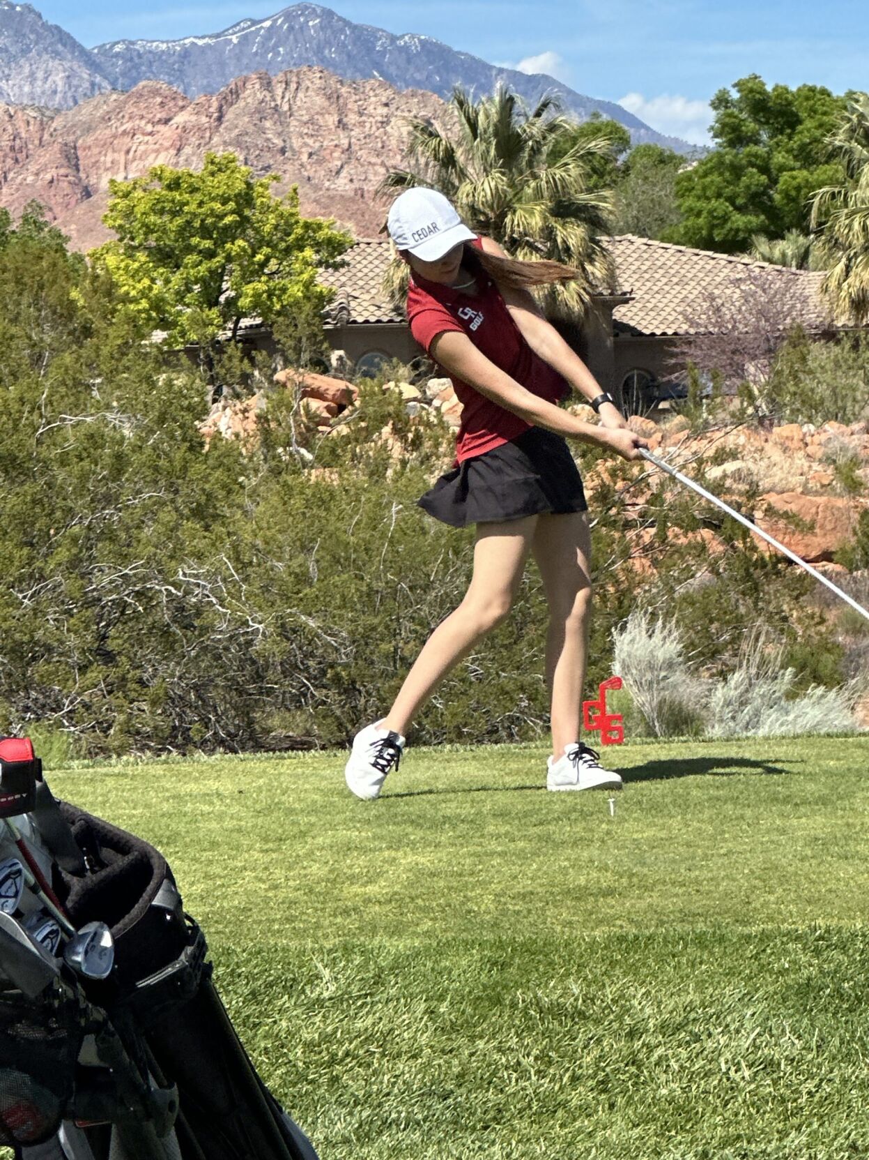 Region 9 girls golf: Cedar Reds power way to 19-stroke win at Green ...