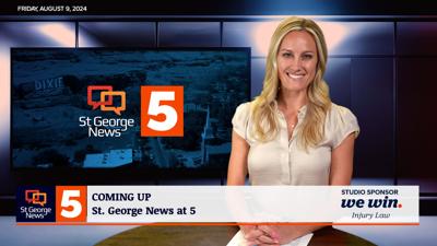 St. George News at 5: Rollover ends with DUI charge, prostitution sting ...