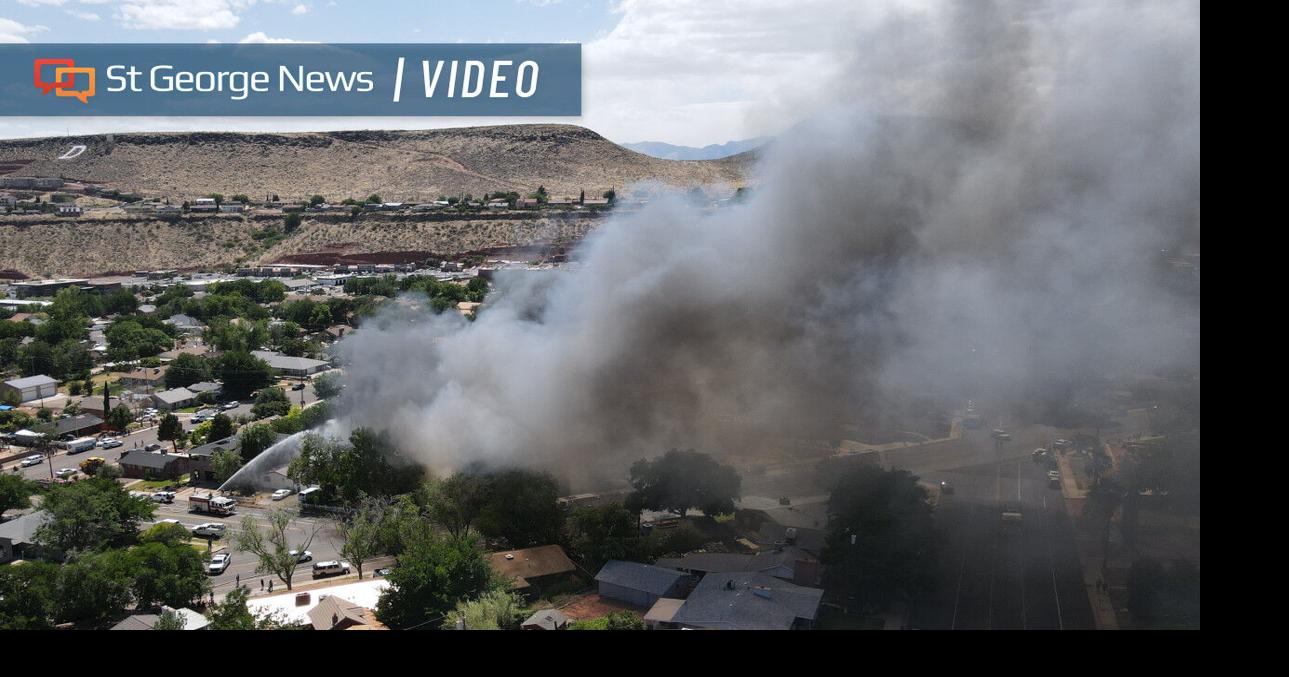 UPDATED: House fire on Diagonal Street in St. George threatening ...