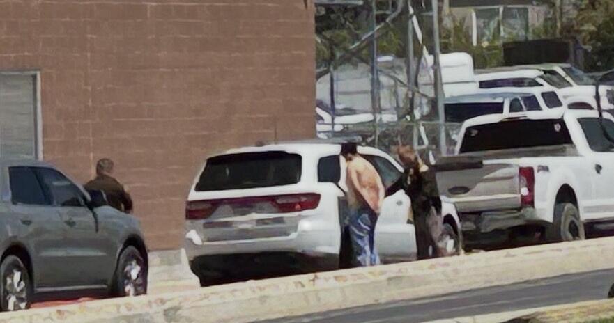 Utah Highway Patrol take suspect in for questioning