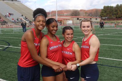 Off and running: In its 3rd year, Utah Tech women’s track and field ...