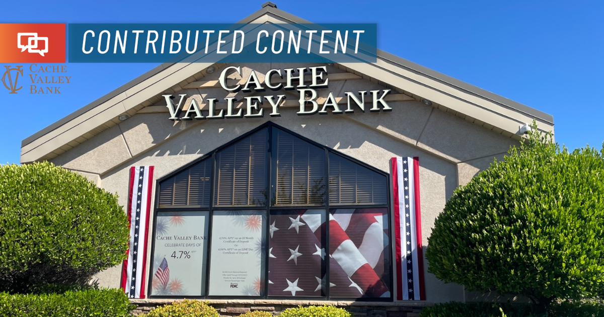 Utah’s pioneer spirit is alive and well at Cache Valley Bank, a true ...