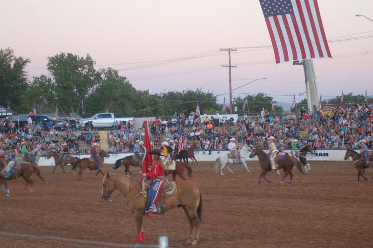 Dixie Roundup Rodeo kicks off with glitz, grit and Old Glory | Arts ...