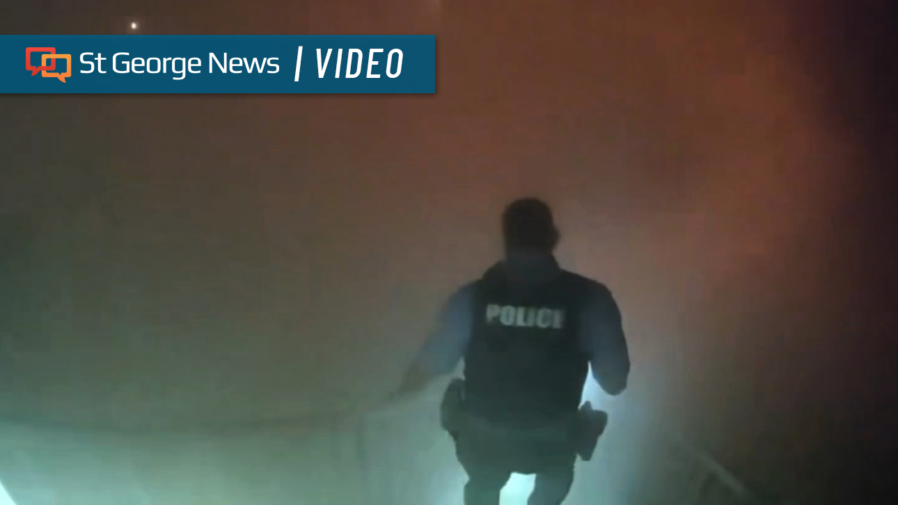 Running toward the flames: Officers view bodycam footage of St. George fire, say instinct, duty took over