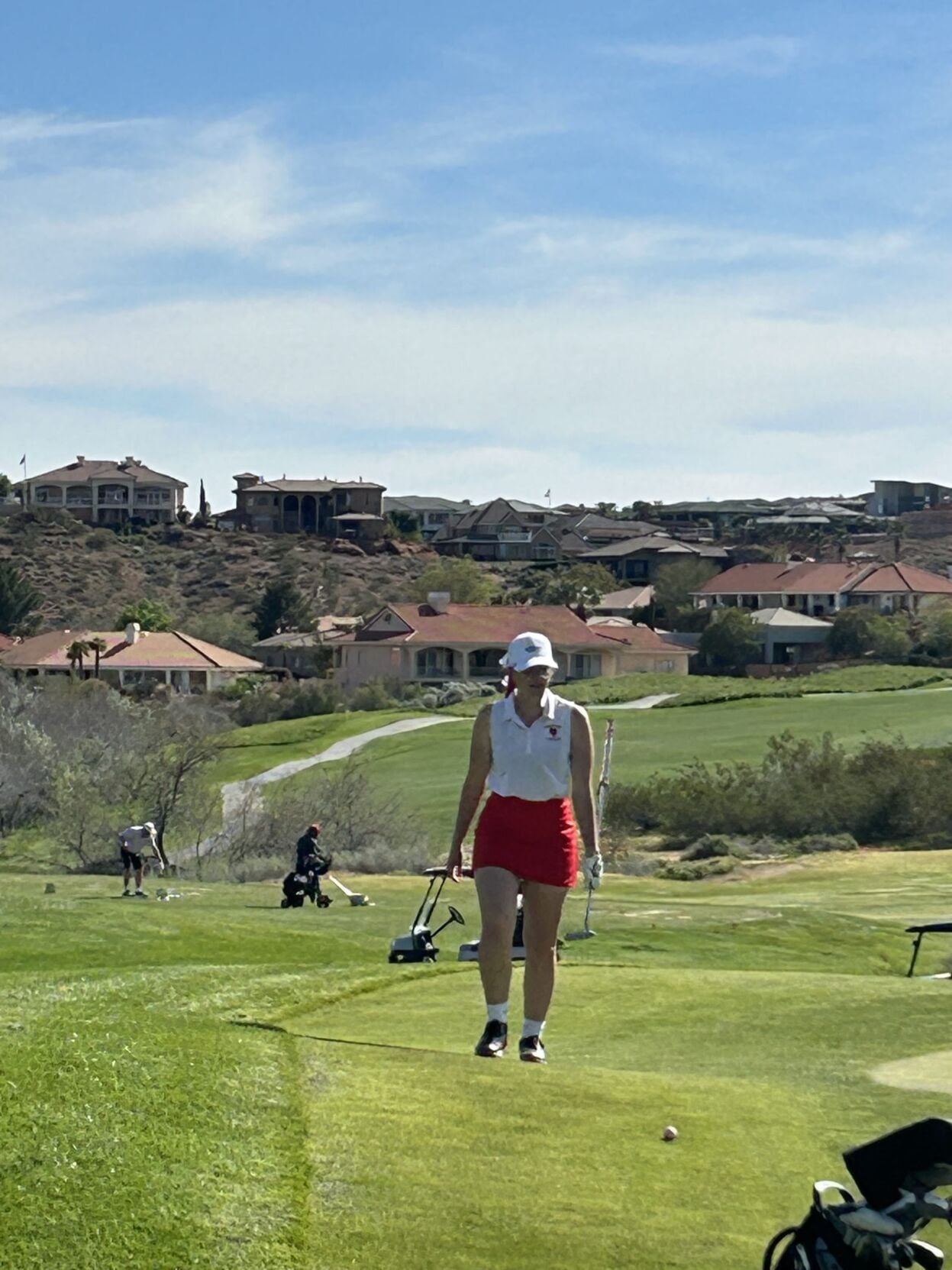 Region 9 girls golf: Cedar Reds power way to 19-stroke win at Green ...