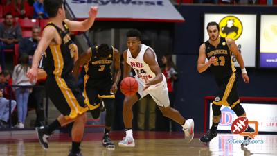 Dixie State overcomes early shooting woes to down Dominican | News ...