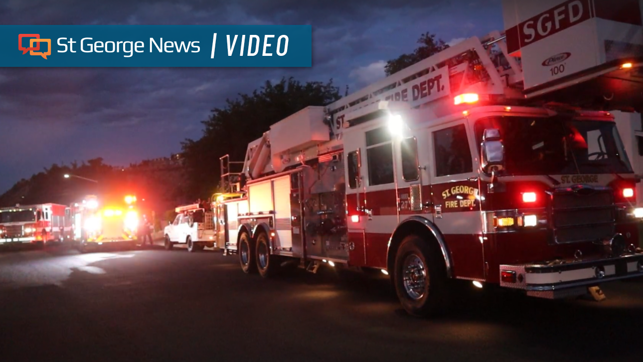 Family displaced after fire tears through St. George home | Flood And ...
