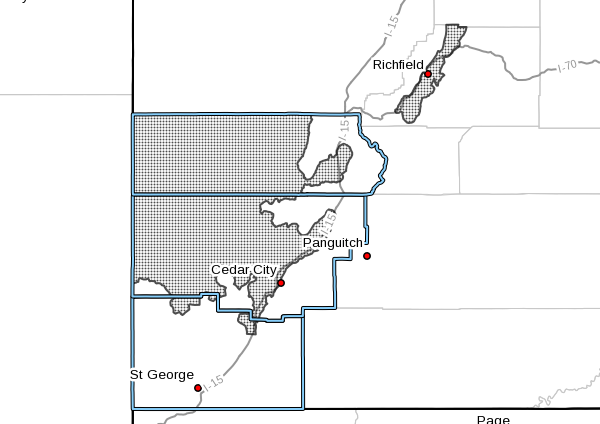 Hard freeze watch issued for portions of southwest Utah | Local News ...