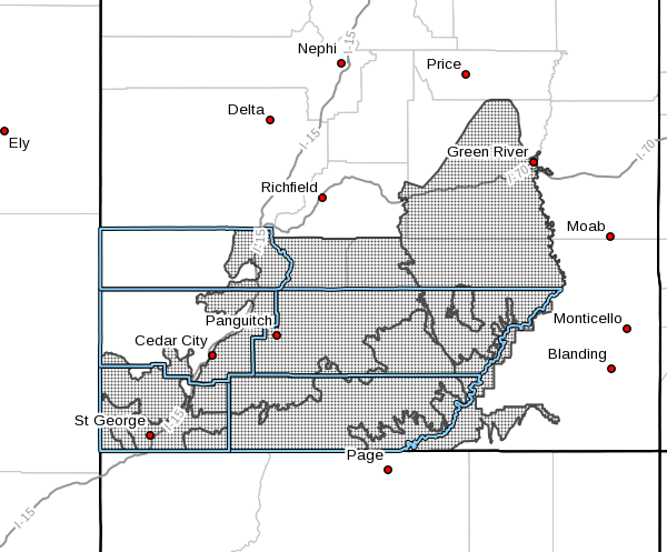 More to come: Flash flood watch issued for Southern Utah | Local News ...