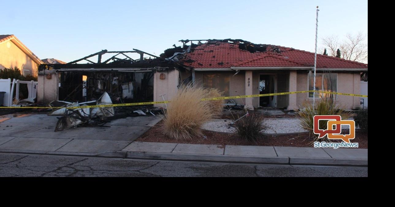 Early morning fire severely damages St. George home | Flood And Fire ...