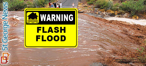 Flash flood warning issued for part of Washington, Kane counties, Zion ...