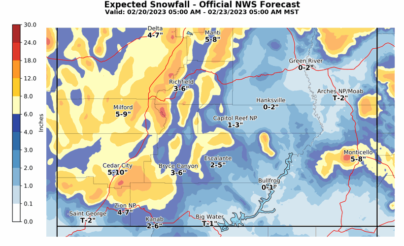 Here we go again — more wind, snow, sub-freezing temperatures on the ...