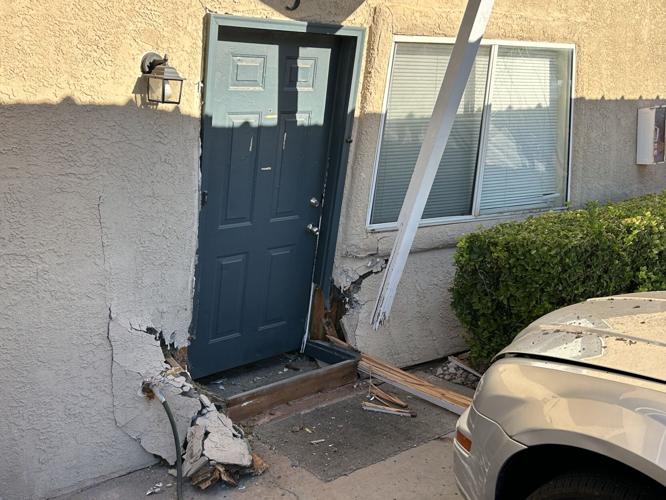 No citations issued after vehicle plows into St. apartment