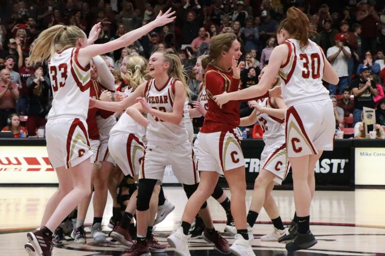Lady Reds take state! Cedar caps off perfect season with 4A ...