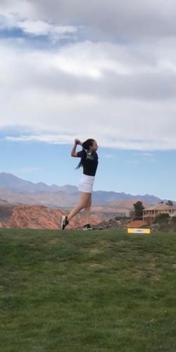 Region 9 girls golf: Pine View wins again; Dixie’s Millard makes par ...