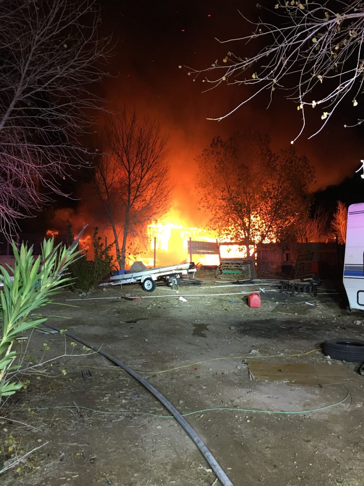 Fire at Littlefield home destroys structure, presents on Christmas Eve ...
