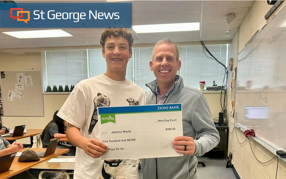 Enterprise sophomore receives $500 savings account through Zions Bank ...