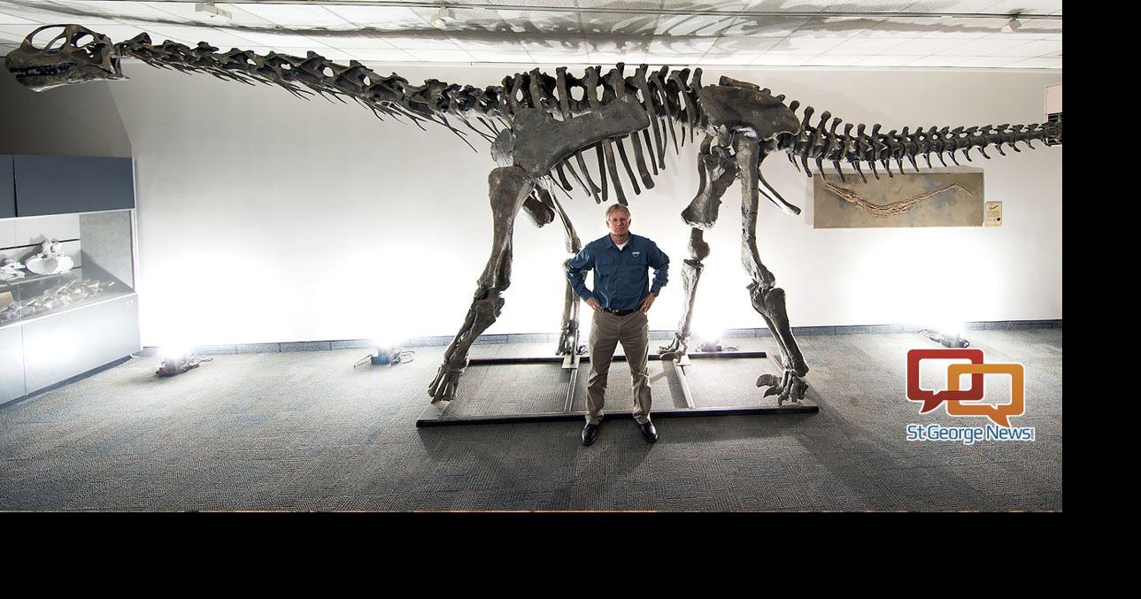 About 45 years of reconstruction yield newly-named Moabosaurus | News ...