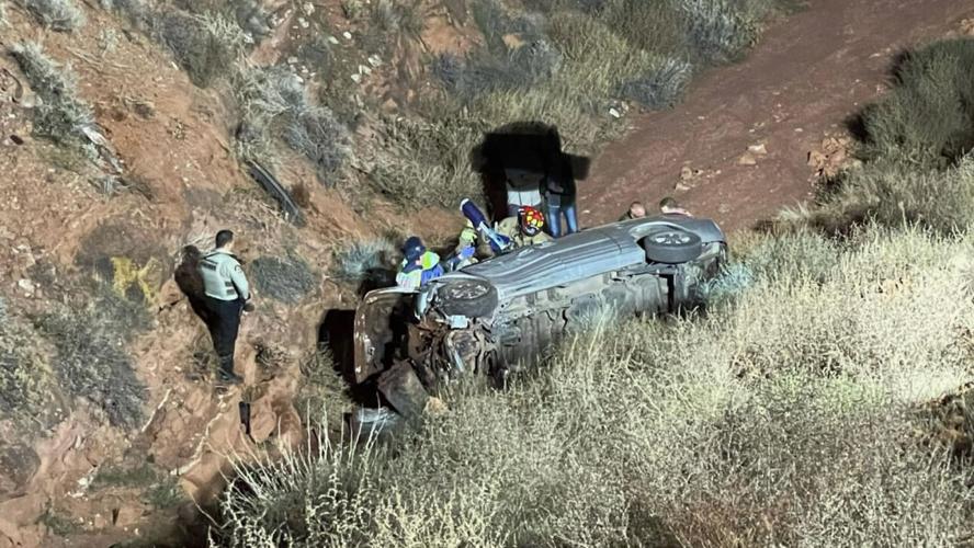 Driver flown to hospital in serious condition after crashing on ...