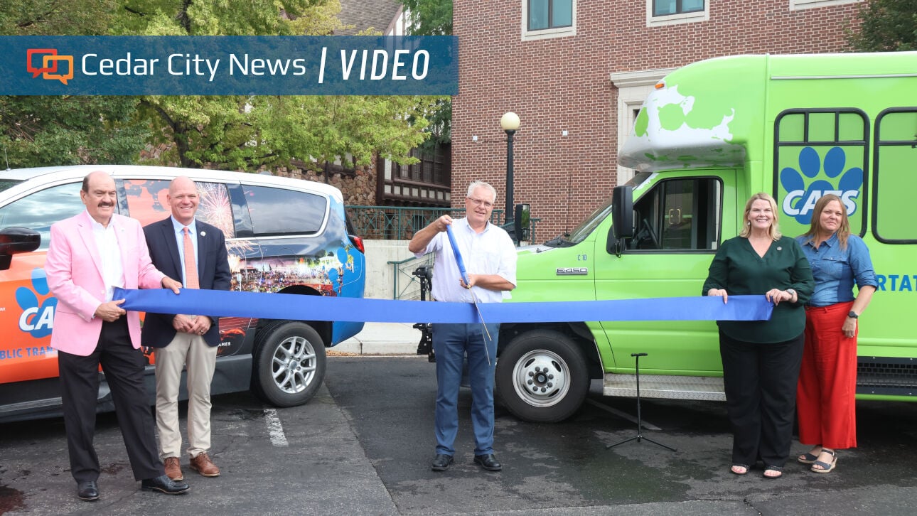 Cedar Area Transportation Service unveils colorful new wraps for city's public fleet