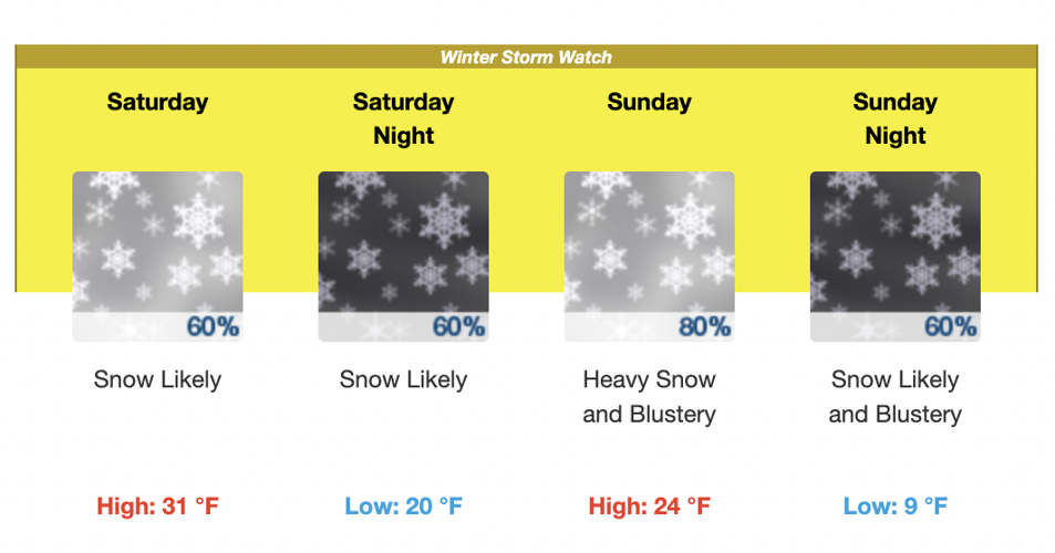 Winter storm warning issued for Southern Utah; mountains could see 20 ...