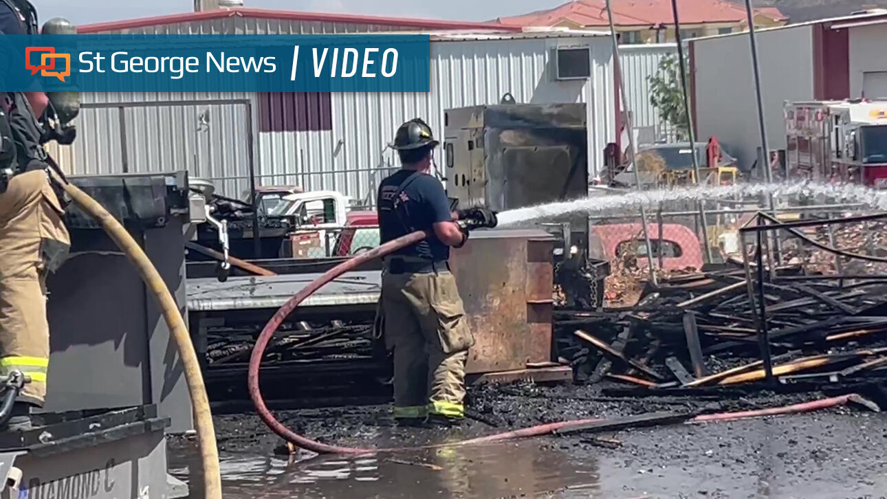 Pallet fire causes estimated $20K in damage at Hurricane business
