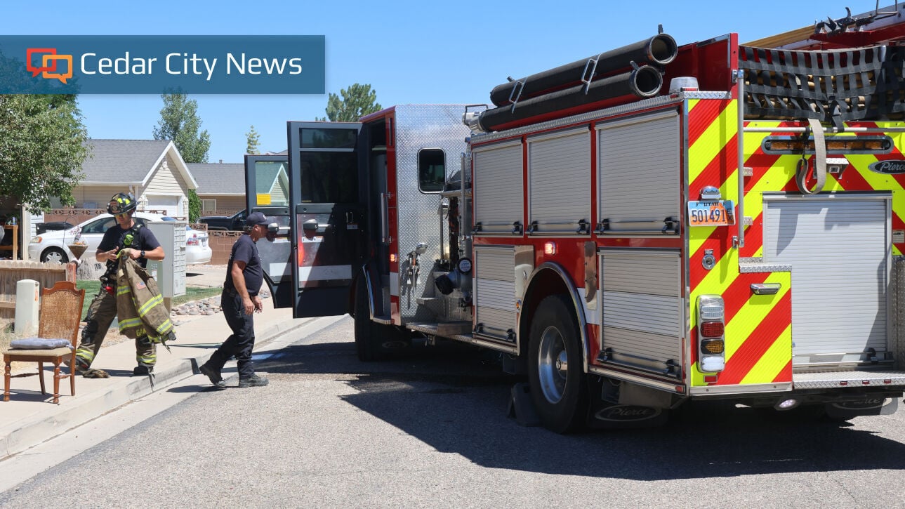 Cedar City fire crews put out 2 blazes on Independence Day