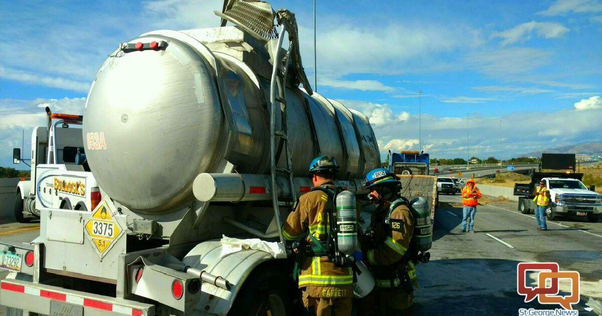 Interstate 15 closes for nearly 8 hours after tanker crashes | News ...