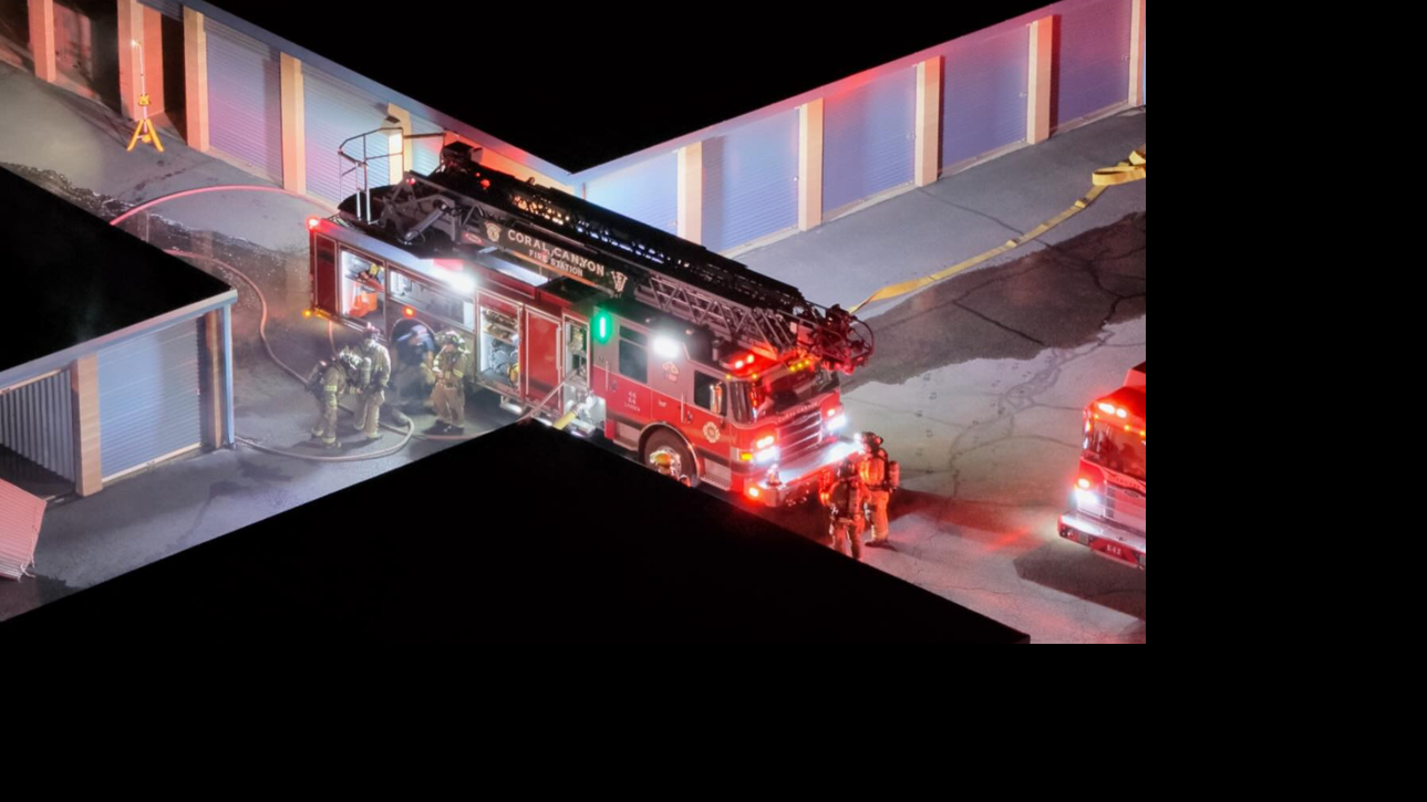 Storage unit fire erupts in Hurricane, drawing multiple agencies ...