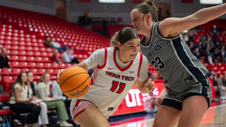 Utah Tech basketball: Both Trailblazer teams jousted by Lancers ...