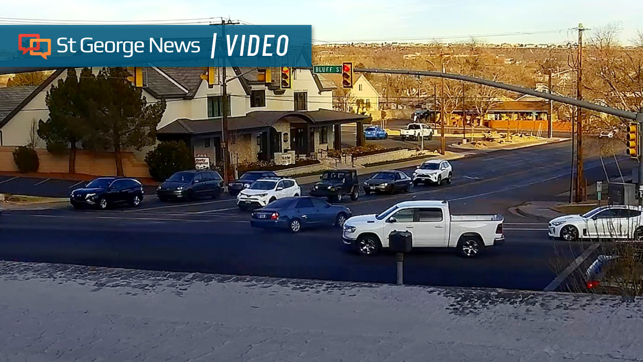 St. George man arrested following alleged road rage crash caught on ...
