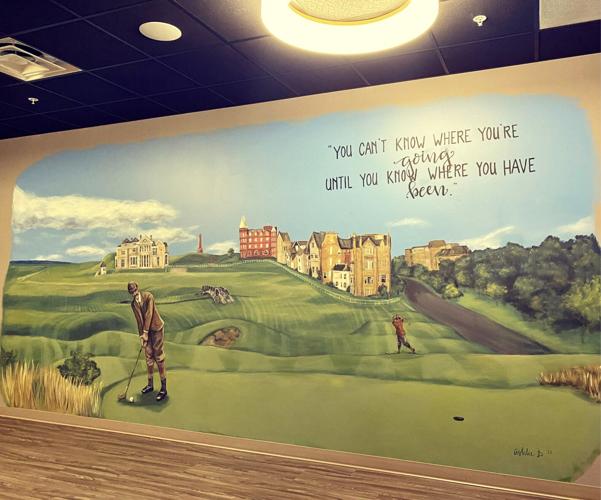 St. George artist brushes her way around town through murals, portraits ...