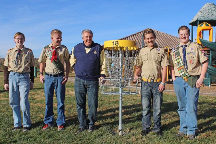Eagle Scouts build largest disc golf course within 100 miles; STGnews ...