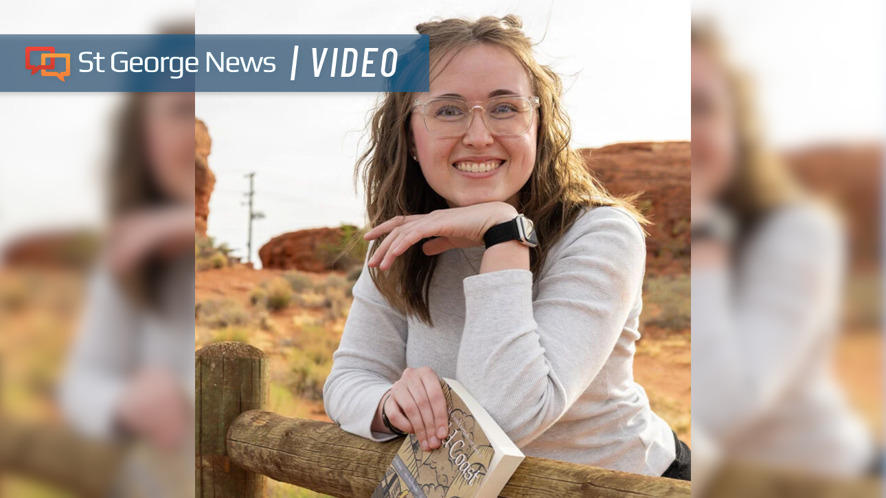 Utah Tech University student Rylee Stagg's journey to self-publish debut novel 'Gold Coast'