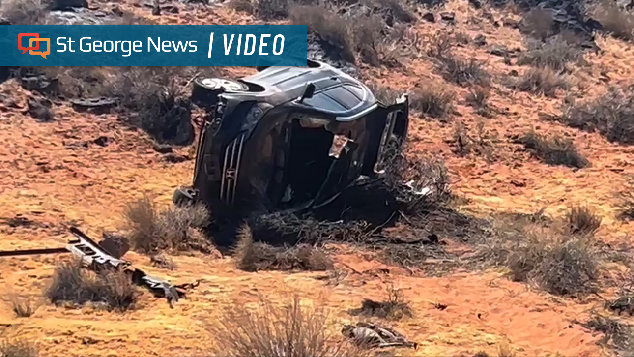 Medical issue suspected in St. George rollover crash leaving man trapped