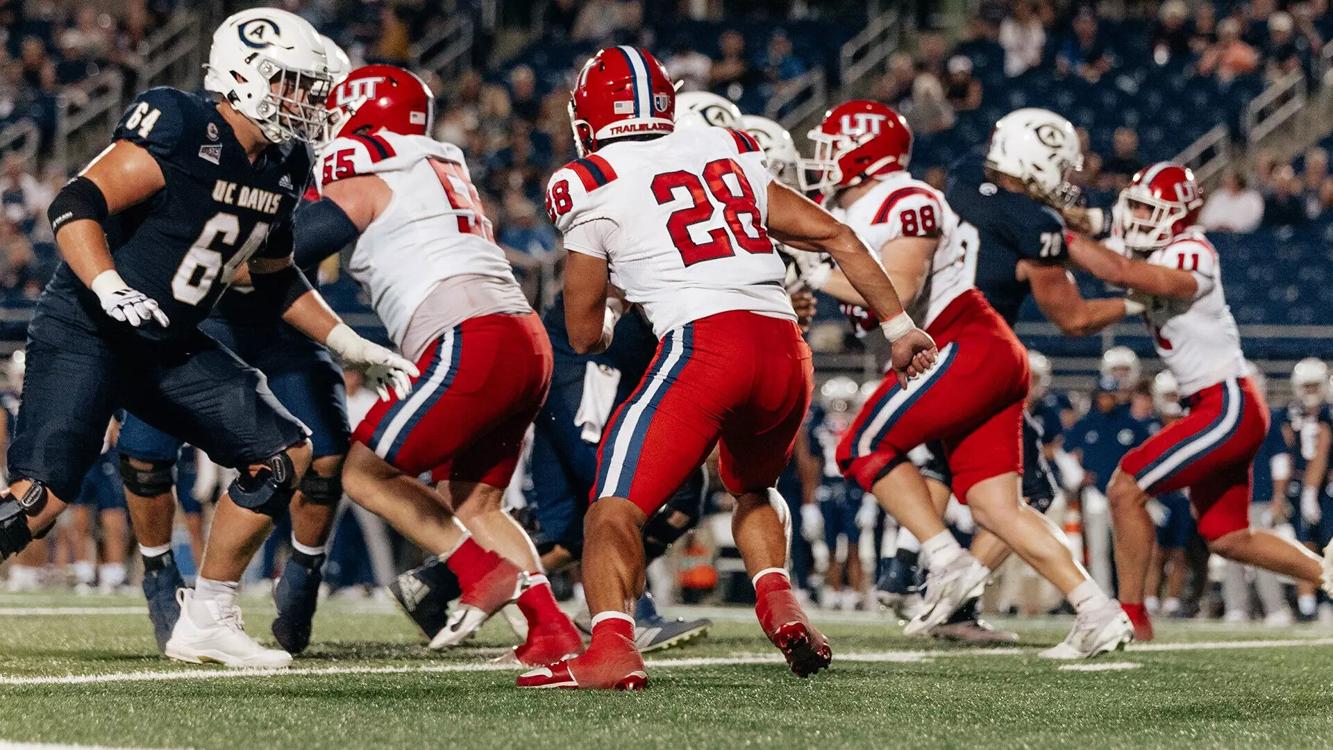 In the Lion's den Utah Tech football seeks 1st win, Trailblazers face