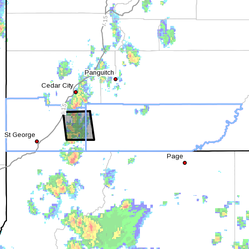 Flash flood warning issued for Zion, portions of Washington, Kane ...