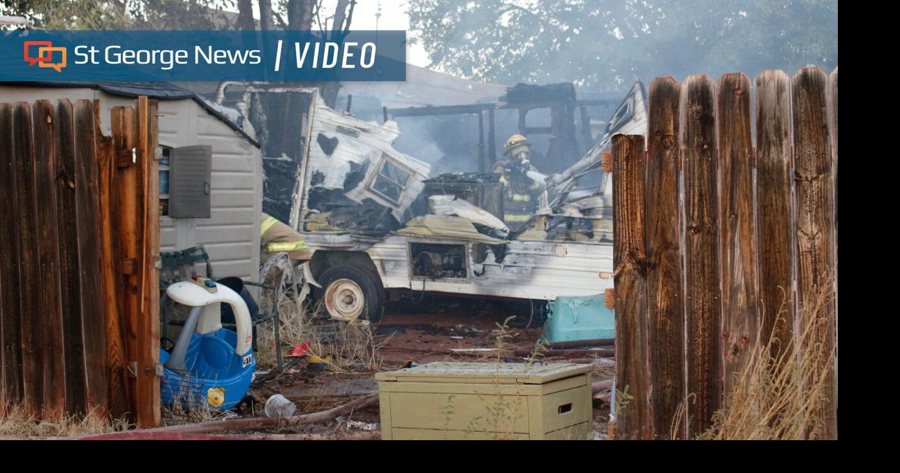Fire in backyard destroys carport, trailer at St. George residence ...